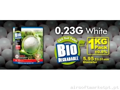 Bbs Muniçao 0,23 Bio G&G — Munição (BBs) — Airsoft Market PT