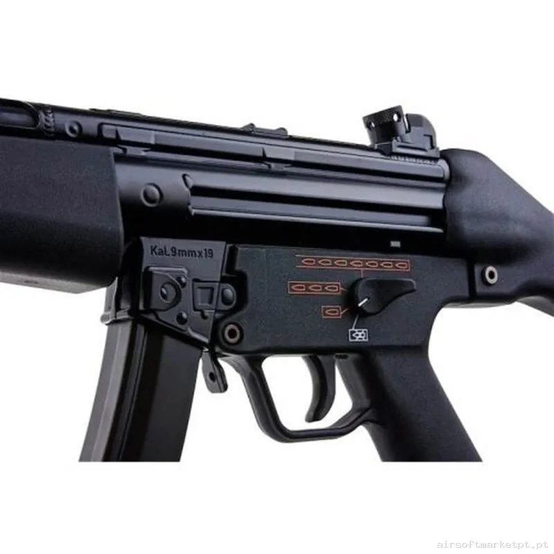 Subfusil AEG MP5 A4 Next Gen Recoil Tokyo Marui Negra — SMGs — Airsoft Market PT (foto 2)