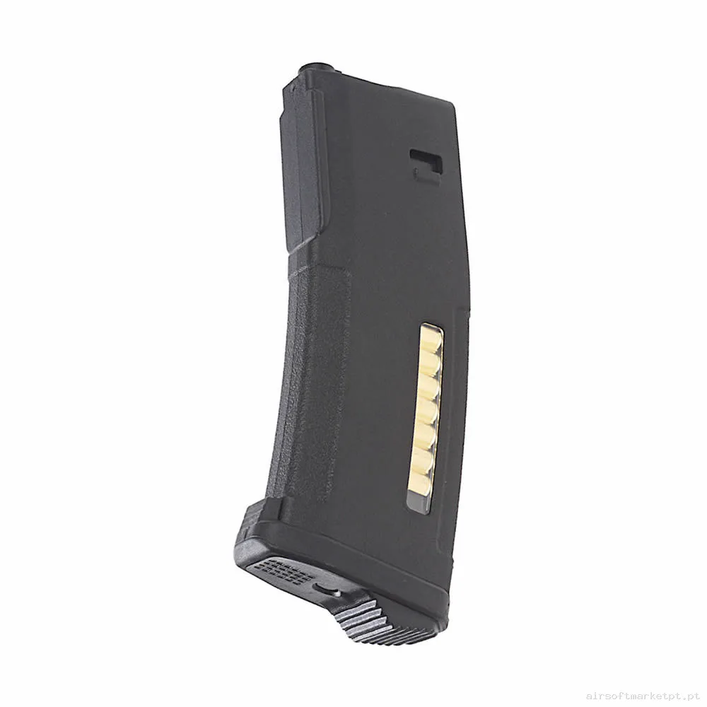 Magazine Réplica Variável M4 PTS Tokyo Marui Next Gen Enhanced Epm Polímero 30/120 Bbs preto — Carregadores / Magazines — Airsoft Market PT