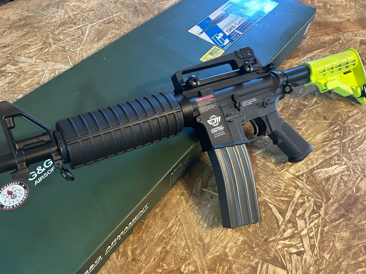 G&G CM16 Carbine – Estado Impecável — Rifles de Assalto (AR/M4/AK) — Airsoft Market PT (foto 2)