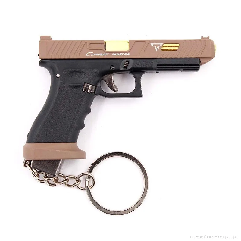 Llavero Funcional Pistola G34 7.5cm Tan Negra — Acessórios & Componentes — Airsoft Market PT (foto 2)