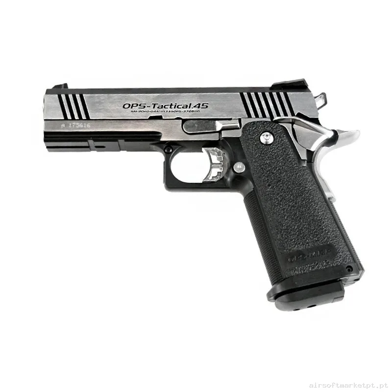 Pistola Tokyo Marui Hi-Capa Dual Stainless — Pistolas — Airsoft Market PT