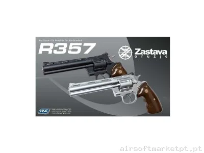 Zastava R-357 ASG Preto — Pistolas — Airsoft Market PT (foto 3)
