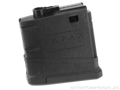 Magazine DMR Rapax Mid Cap Secutor Preto — Carregadores / Magazines — Airsoft Market PT