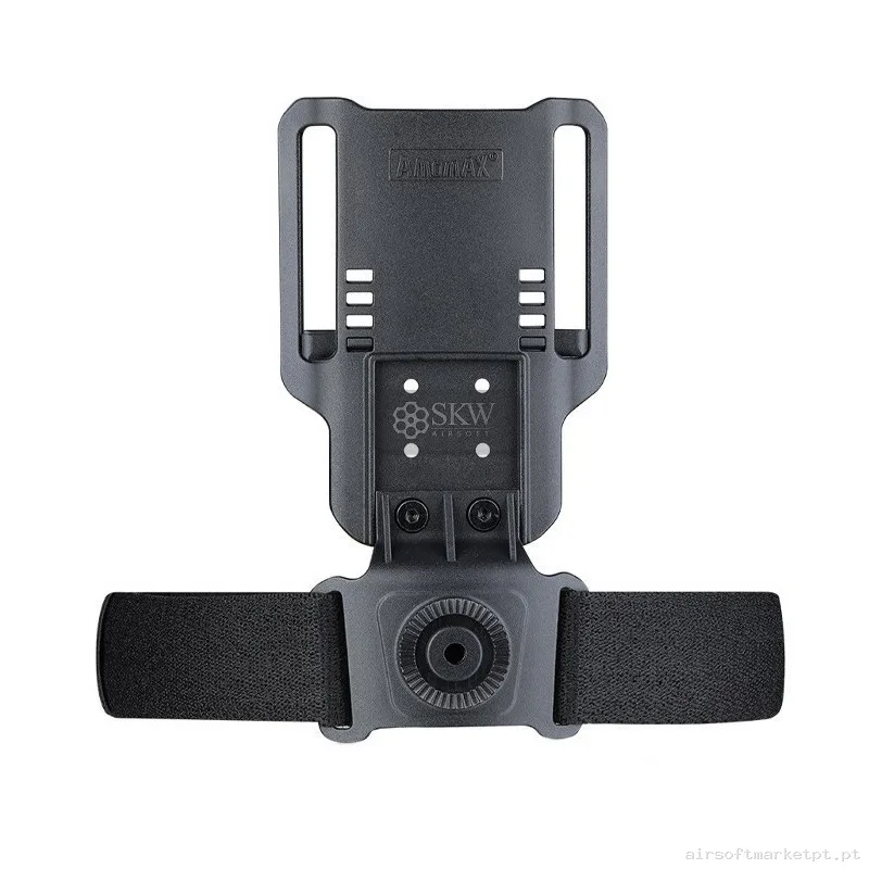Pernera Cinturon Amomax Negro — Coletes & Rigs — Airsoft Market PT