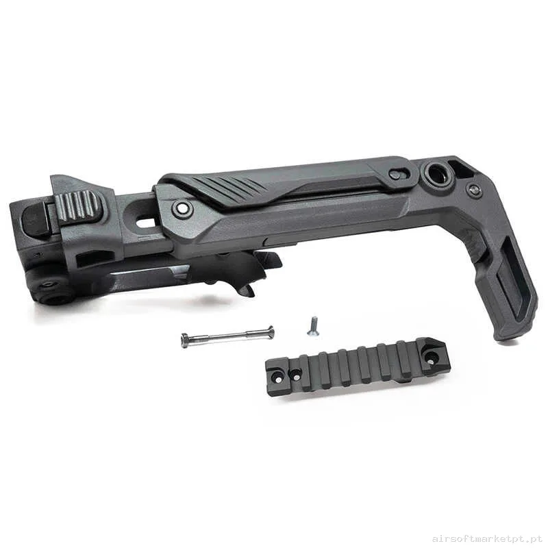 Externo Corona AAP-01 Action Army U01-007 Folding Stock — Acessórios & Componentes — Airsoft Market PT