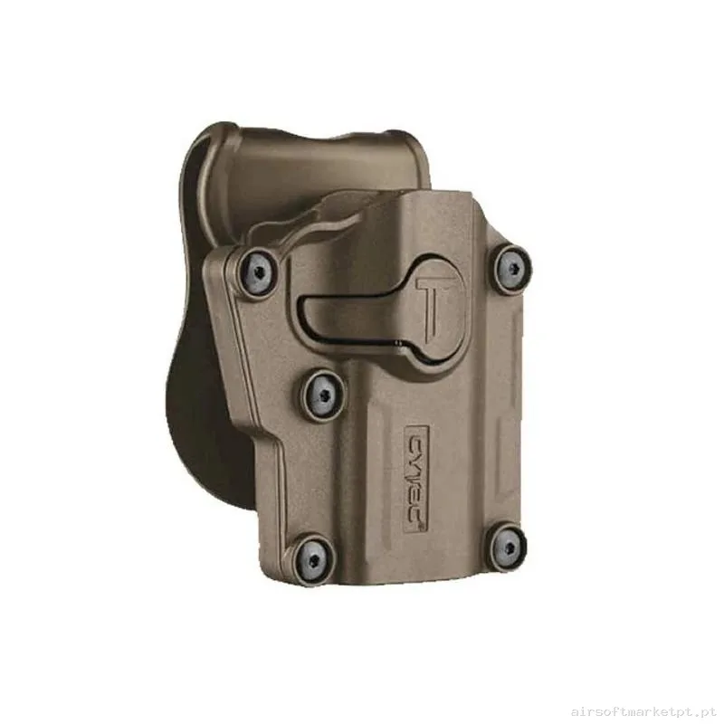 Pistolera Cytac Universal Alta Resistencia Tan — Gear Táctico — Airsoft Market PT