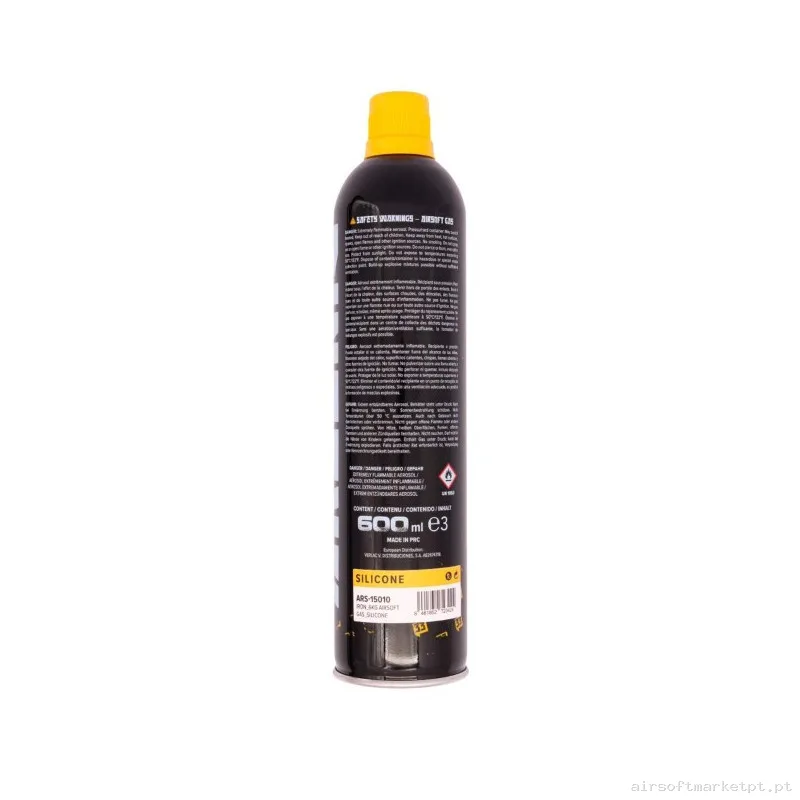 Botella Green Gas Arsenic Iron 6kg con silicona — Gás & CO2 — Airsoft Market PT (foto 3)