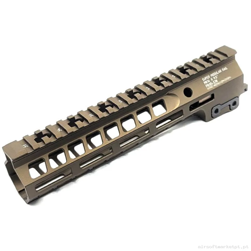 Externo Guardamanos M-Lok Angry Gun Mk14 9.5" Dark Earth — Acessórios & Componentes — Airsoft Market PT