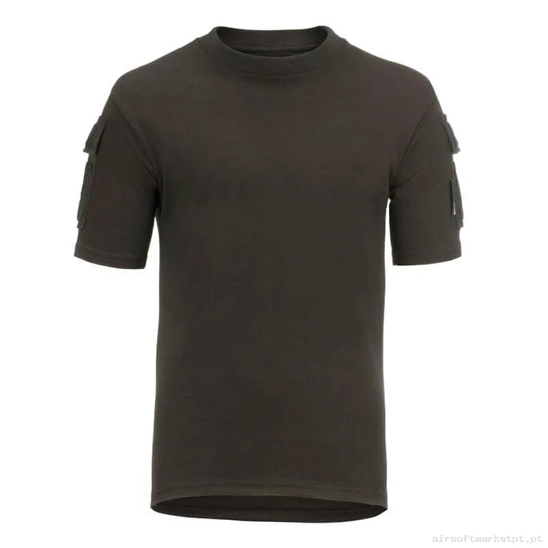 Camiseta Tática Invader Gear Tactical Tee preta — Vestuário (Fardas) — Airsoft Market PT