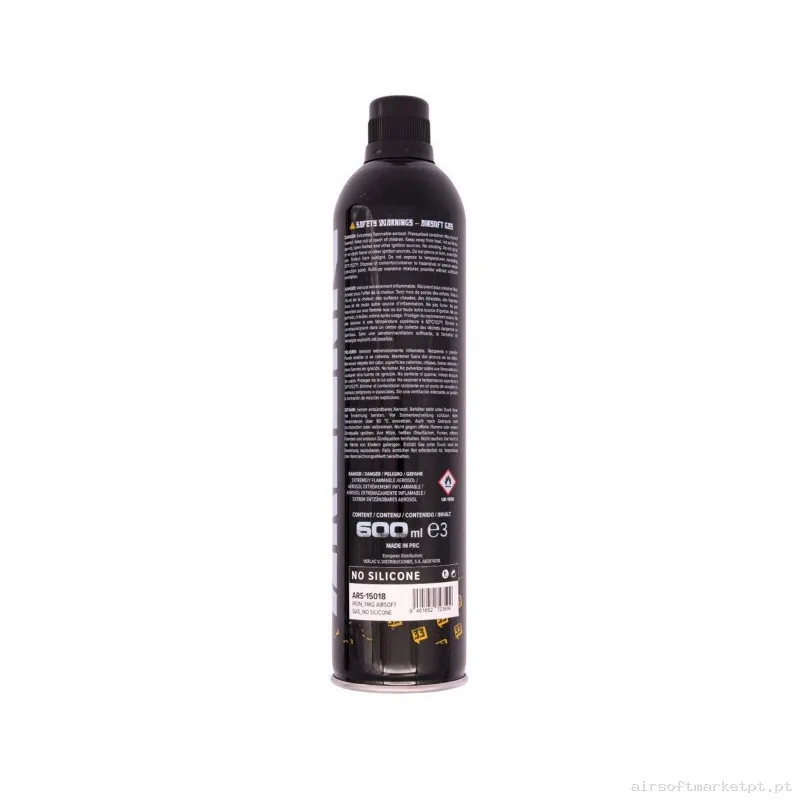 Botella Green Gas Arsenic Iron 14kg sin silicona — Gás & CO2 — Airsoft Market PT (foto 3)
