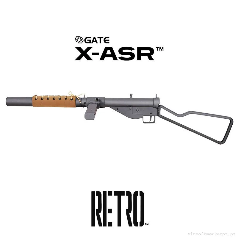 Subfusil Specna Arms Sten MkII Retro Aeg X-Asr Y Trazador — SMGs — Airsoft Market PT