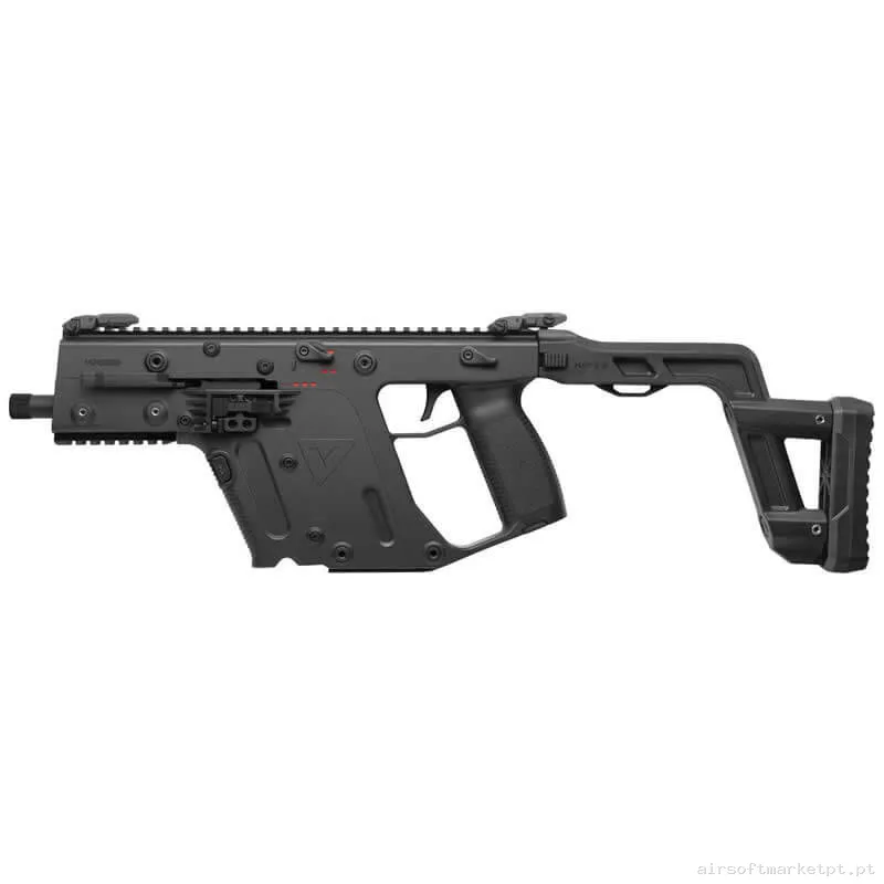 Réplica GBB Vector Krytac Kriss Vector preta — Rifles de Assalto (AR/M4/AK) — Airsoft Market PT