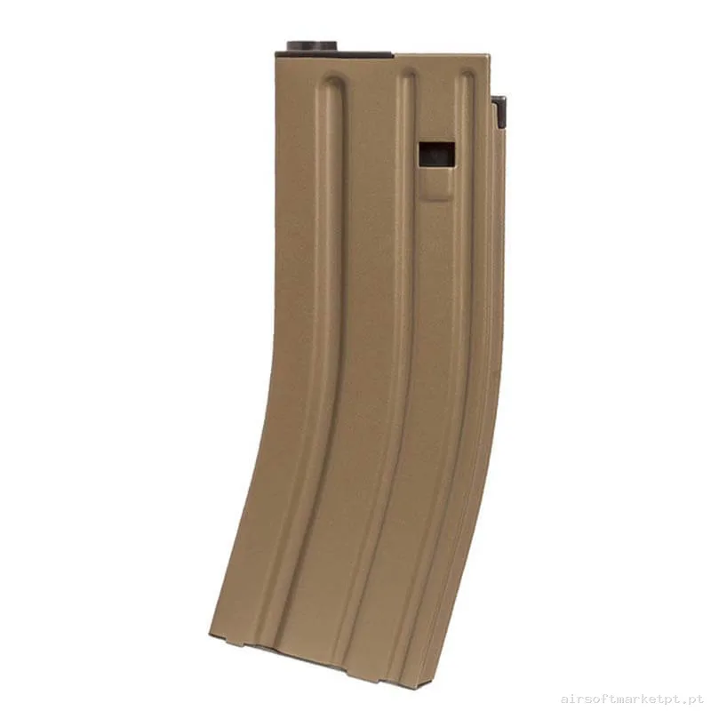 Magazine Réplica Midcap M4 Sopmod Tokyo Marui Next Gen Metálico 82 Bbs tan — Carregadores / Magazines — Airsoft Market PT