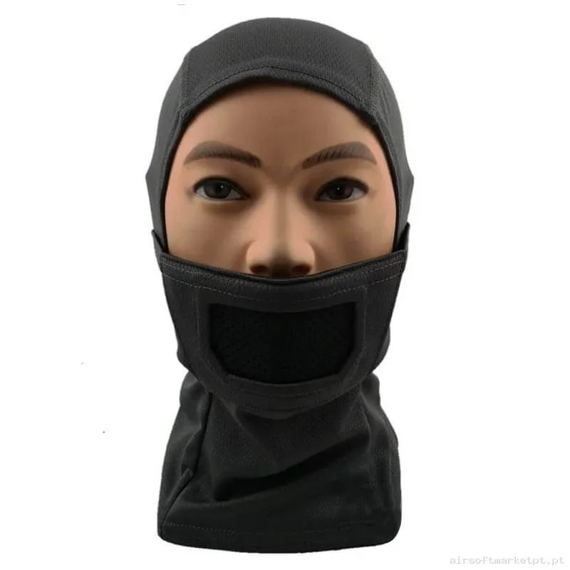 Máscara de Proteção Balaclava Cygnus Armory Fullface Warrior Gen.2 cinza — Proteção Ocular & Facial — Airsoft Market PT