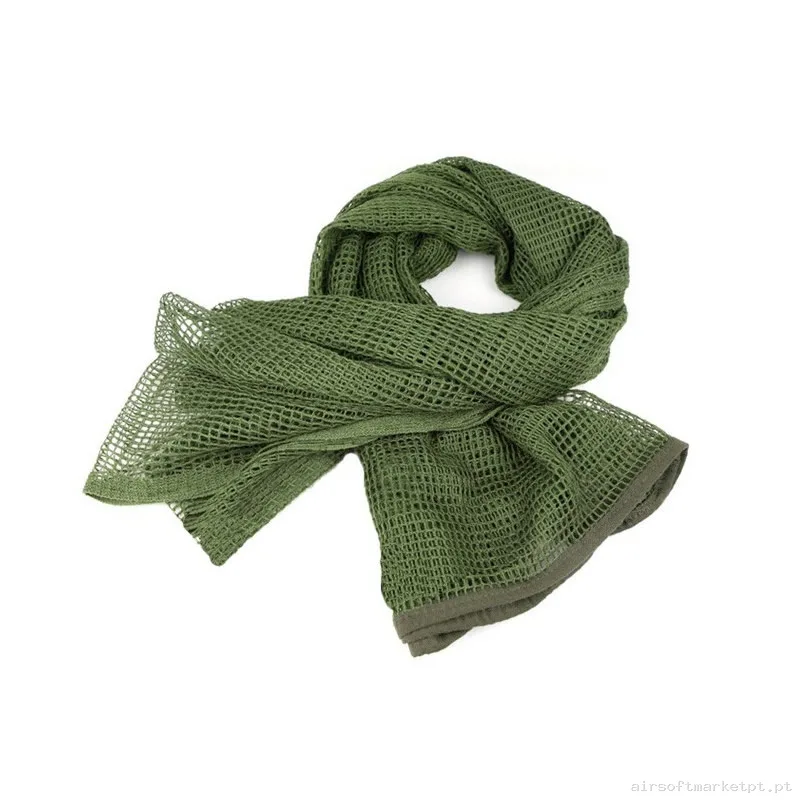 Lenço Tático Oem Rede verde od — Proteção Ocular & Facial — Airsoft Market PT