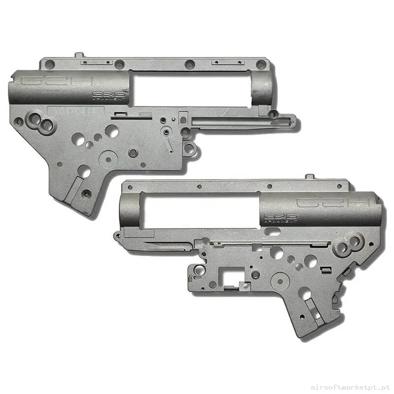 Interno Gearbox Carcasa Ver.2 G&G Shells for G2h Series — Peças Internas (AEG) — Airsoft Market PT