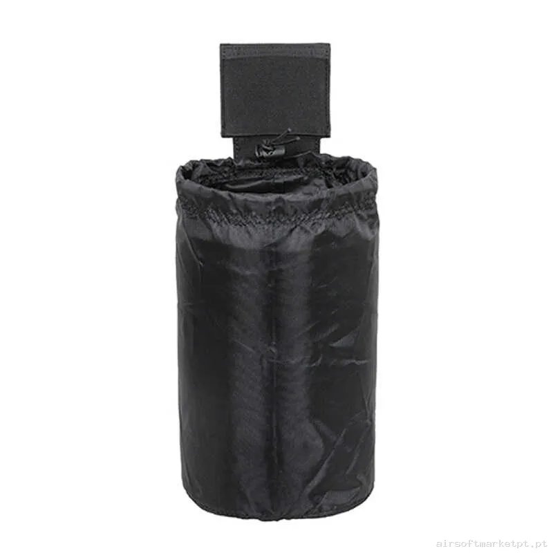 Pouch Bolsa Descarga Enrollable Oem Belt Mounted Small Dump Pouch negro — Coletes & Rigs — Airsoft Market PT