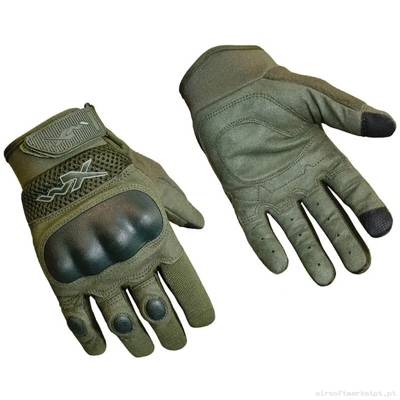 Luvas Wiley X Durtac Smart Touch Verde Foliagem — Gear Táctico — Airsoft Market PT