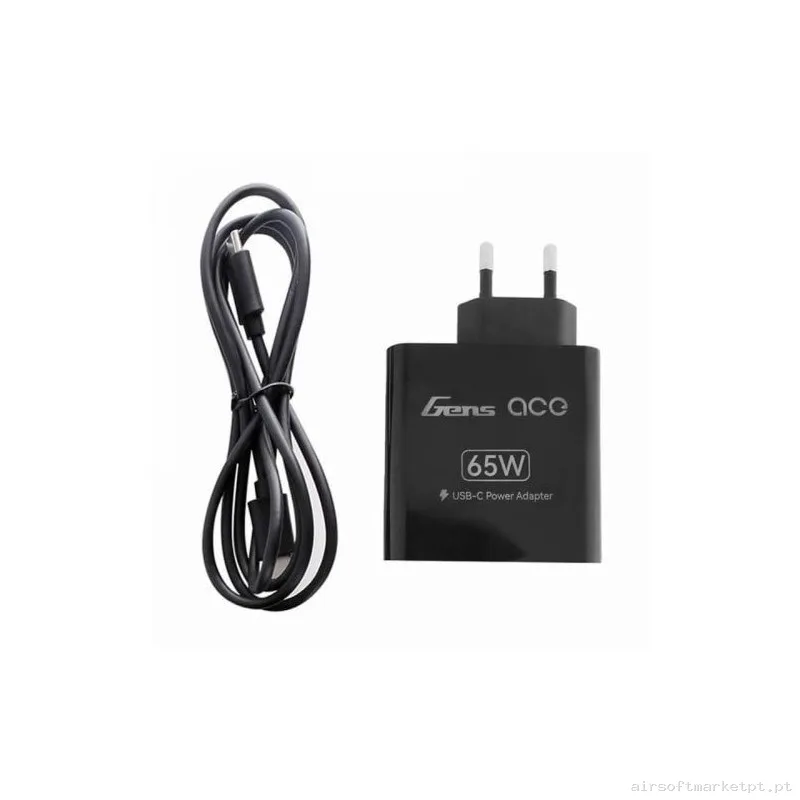CARGADOR USB-C 65W GENS ACE — Baterias & Carregadores — Airsoft Market PT
