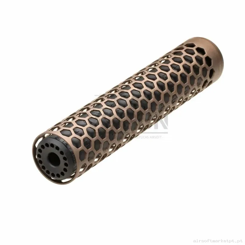 SILENCIADOR ACTION ARMY T10 TAN — Supressores & Tracers — Airsoft Market PT (foto 2)