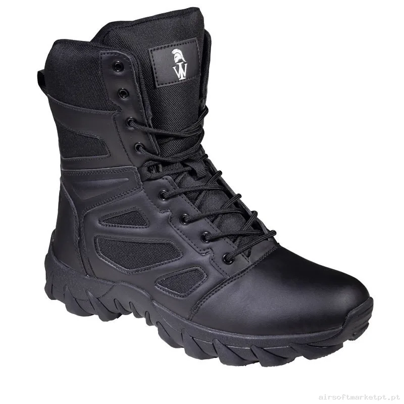 BOTA IMMORTAL ALPHA 8” NEGRO CAÑA ALTA - 40 — Calçado — Airsoft Market PT