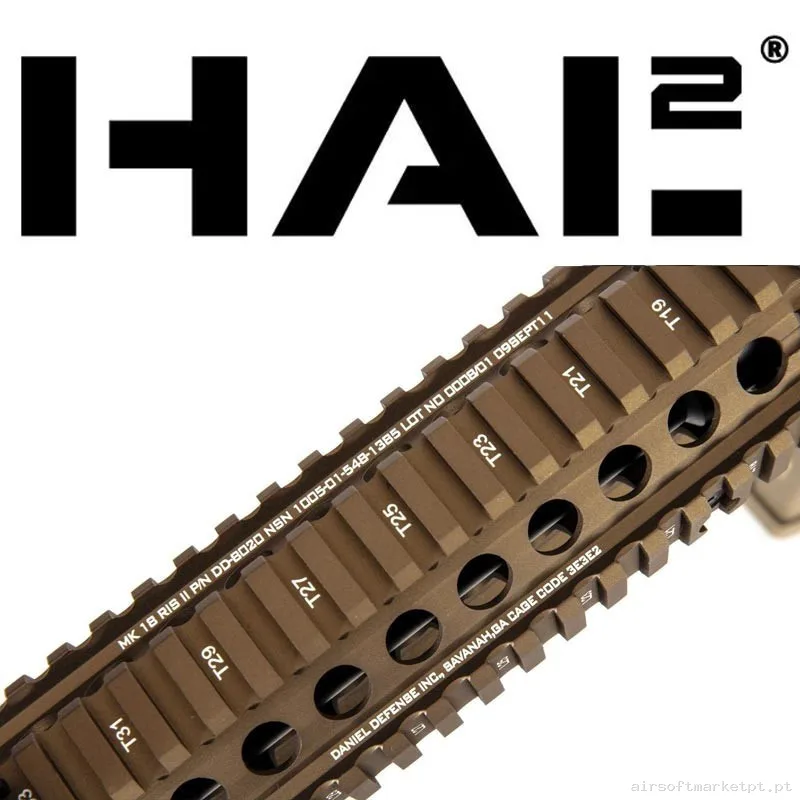 Fusil Specna Arms MK18 HAL2 Bluetooth Daniel Defense SA-E19 edge Tan - Upgradeada — Rifles de Assalto (AR/M4/AK) — Airsoft Market PT (foto 4)