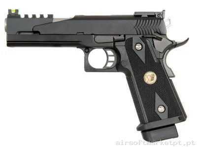 Hi Capa 5.1. Dragon WE Preto — Pistolas — Airsoft Market PT