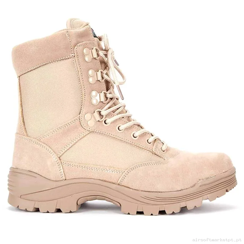 Botas Mil-Tec Bota Tática com Zíper Khaki — Calçado — Airsoft Market PT