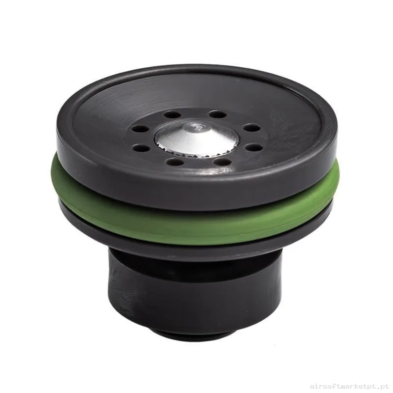 CABEZA DE PISTON FIBRA DE CARBONO XRING AEG FPS POLIMERO XPAVPCF — Peças Internas (AEG) — Airsoft Market PT