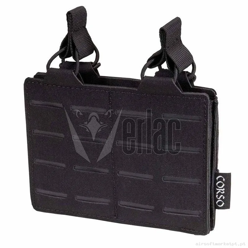 Pouch Corso Cargador M4 Doble Dagger Mk1 Láser Negro — Coletes & Rigs — Airsoft Market PT