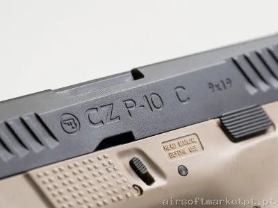 CZ P-10C ASG Tan — Pistolas — Airsoft Market PT (foto 5)
