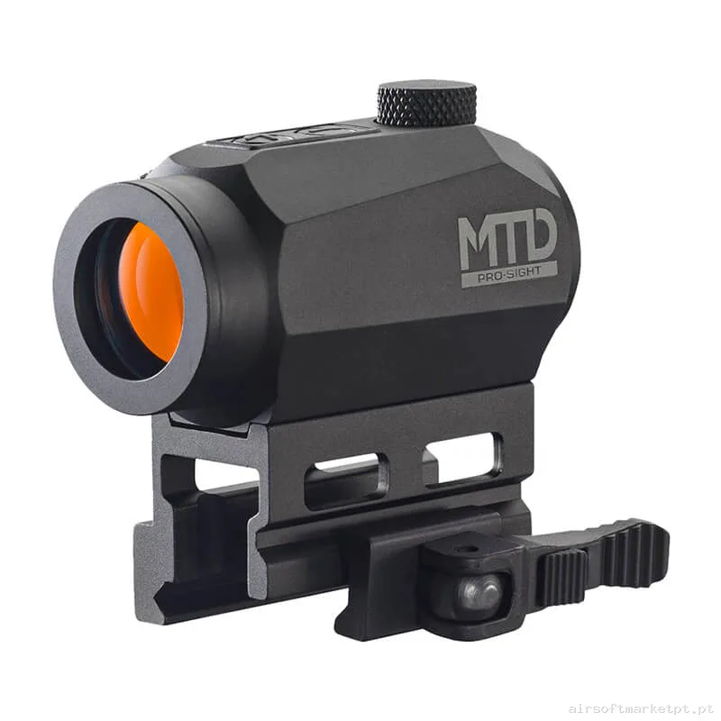 Mira Ponto vermelho T1 Tokyo Marui Mtd Tactical QD negro — Miras & Ópticas — Airsoft Market PT