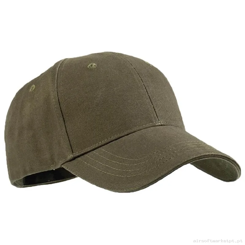 Boné de Beisebol Mil-Tec Sandwich verde od — Proteção Ocular & Facial — Airsoft Market PT