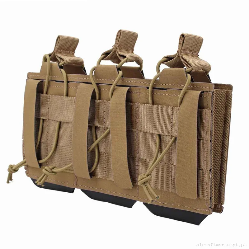 Pouch Corso Cargador G36 Triple Dagger Láser Coyote — Coletes & Rigs — Airsoft Market PT (foto 2)