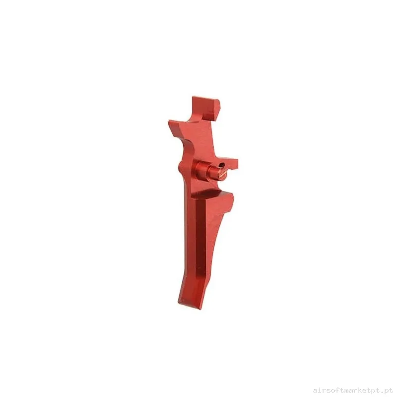 Gatillo Rojo CNC J Para M4 Retro Arms — Peças Internas (AEG) — Airsoft Market PT