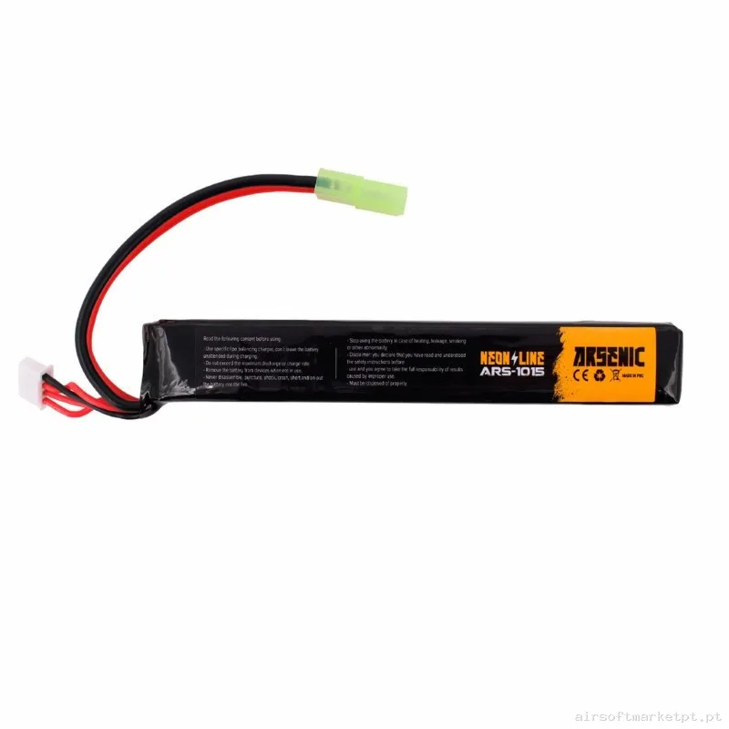 Bateria Lipo Arsenic 11.1v 1300 Mah 25c-50c — Baterias & Carregadores — Airsoft Market PT (foto 2)