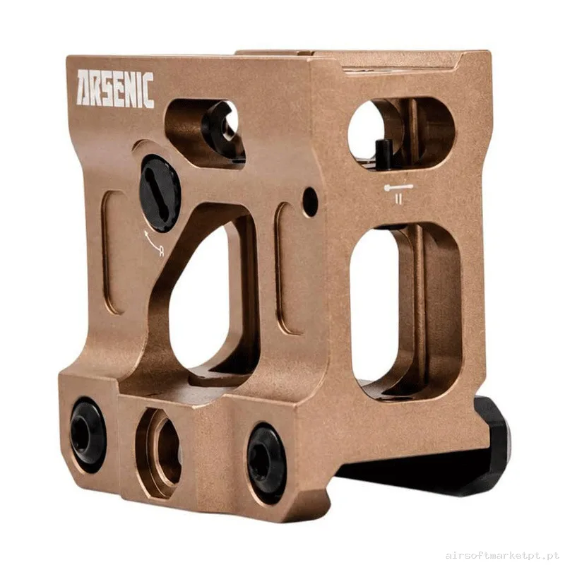 Montura Visor Arsenic AS204 Para T1 Tan — Miras & Ópticas — Airsoft Market PT