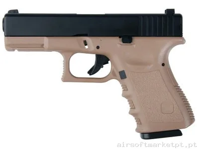 Glock 23 Saigo Tan — Pistolas — Airsoft Market PT