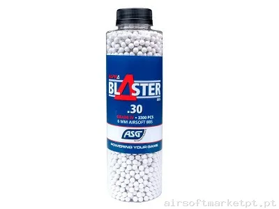Bbs muniçao 0,30 PVC Alpha Blaster ASG — Munição (BBs) — Airsoft Market PT