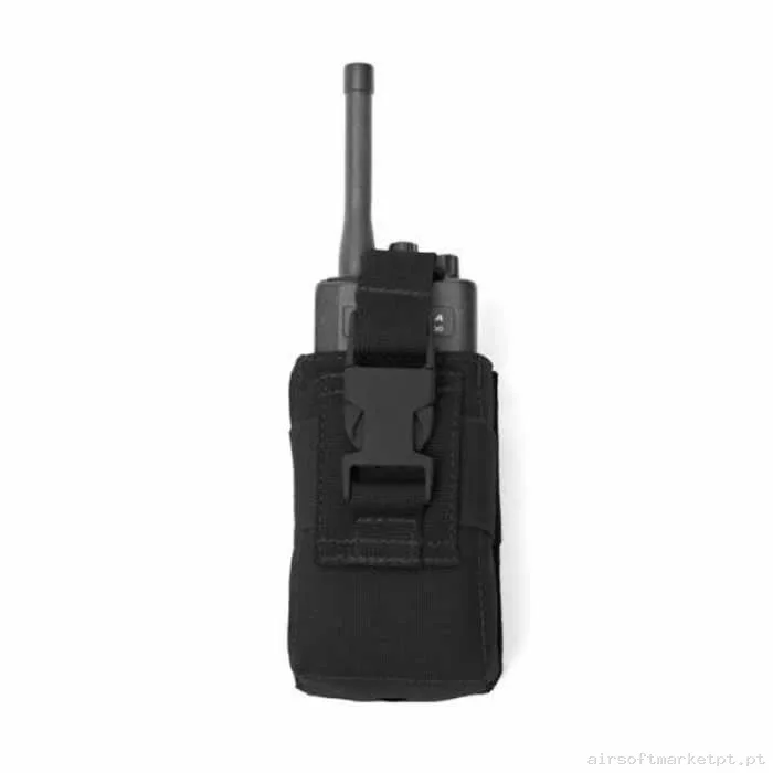 Pouch Portaradio Warrior Assault Small Arp negro — Coletes & Rigs — Airsoft Market PT