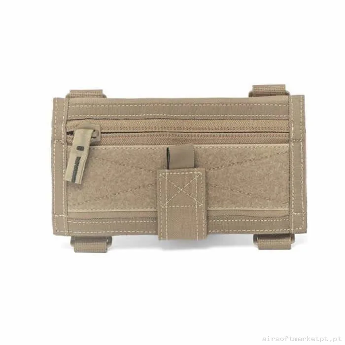 Pochete Portamapa para Braço Warrior Assault Tactical Wrist Case coyote tan — Coletes & Rigs — Airsoft Market PT