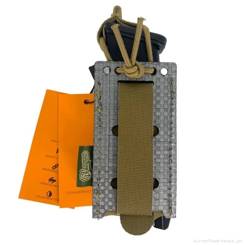 Pouch Portacargador Pistola Simple Tegris Conquer 9mm Coyote — Coletes & Rigs — Airsoft Market PT (foto 2)