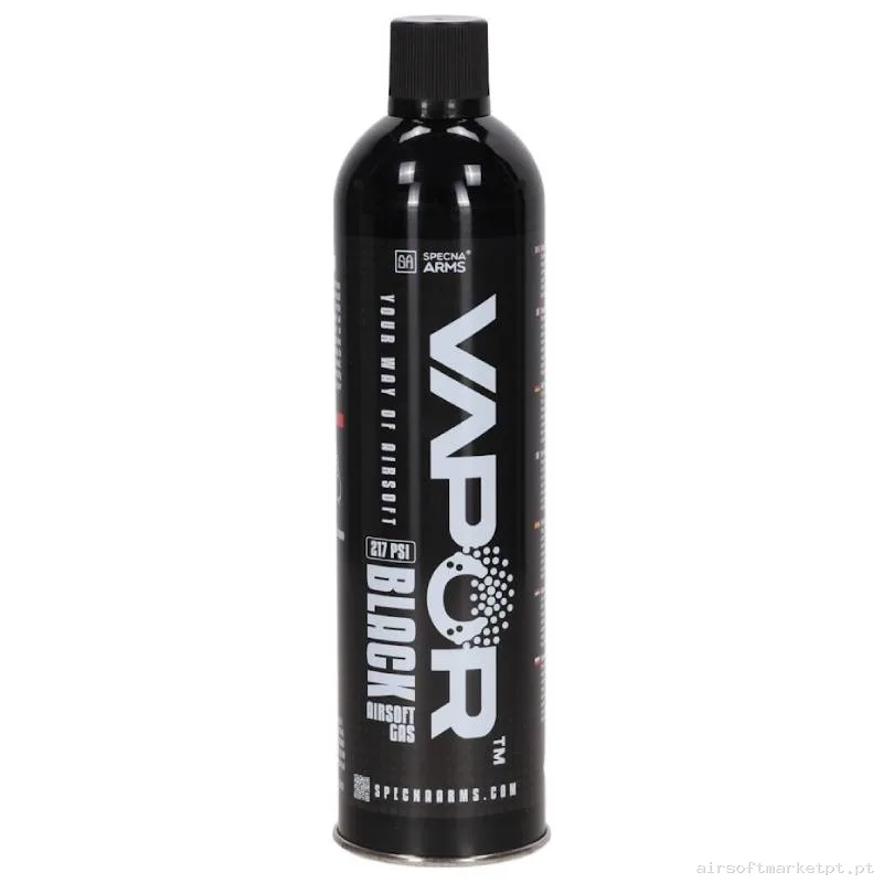 Gas Specna Arms Vapor Preto Verde Gas 15kg 600ml — Gás & CO2 — Airsoft Market PT