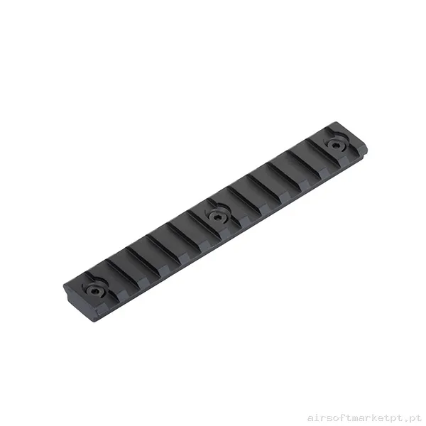 Externo Rail Keymod Vector Optics 13 Slot negro — Acessórios & Componentes — Airsoft Market PT