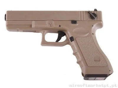 Glock 18C CM030 Saigo Tan — Pistolas — Airsoft Market PT