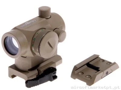 Mira Red Dot G2 Duel Code Tan — Lanternas & Lasers — Airsoft Market PT (foto 2)