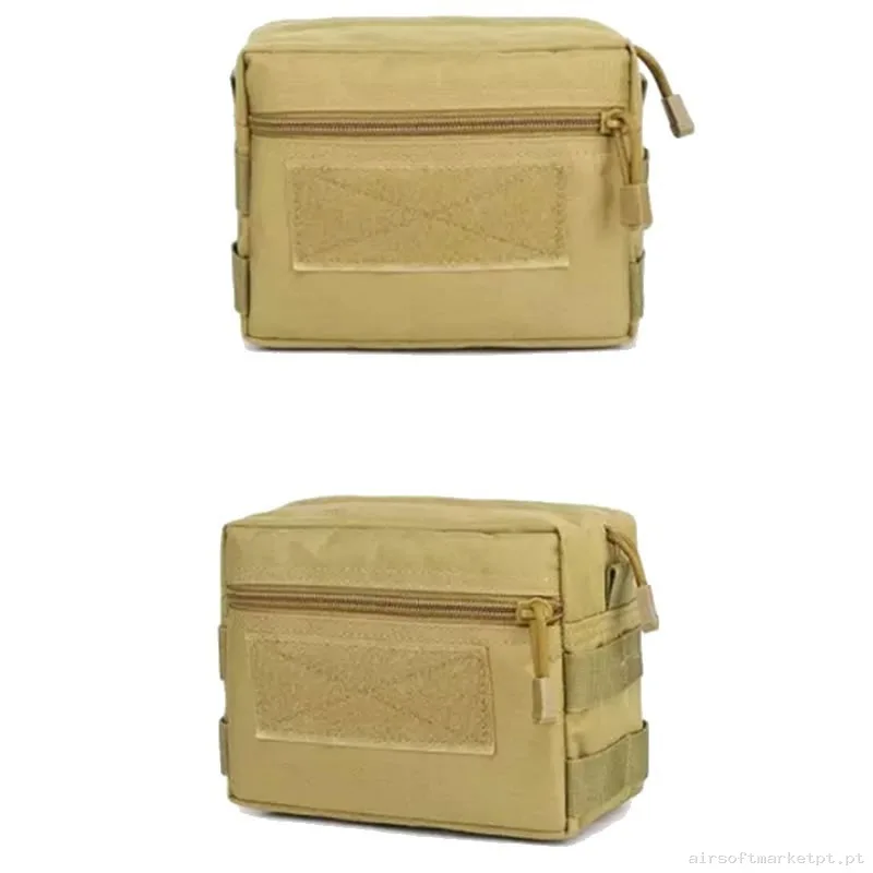 POUCH PORTA ACCESORIOS MULTIUSOS TAN — Coletes & Rigs — Airsoft Market PT