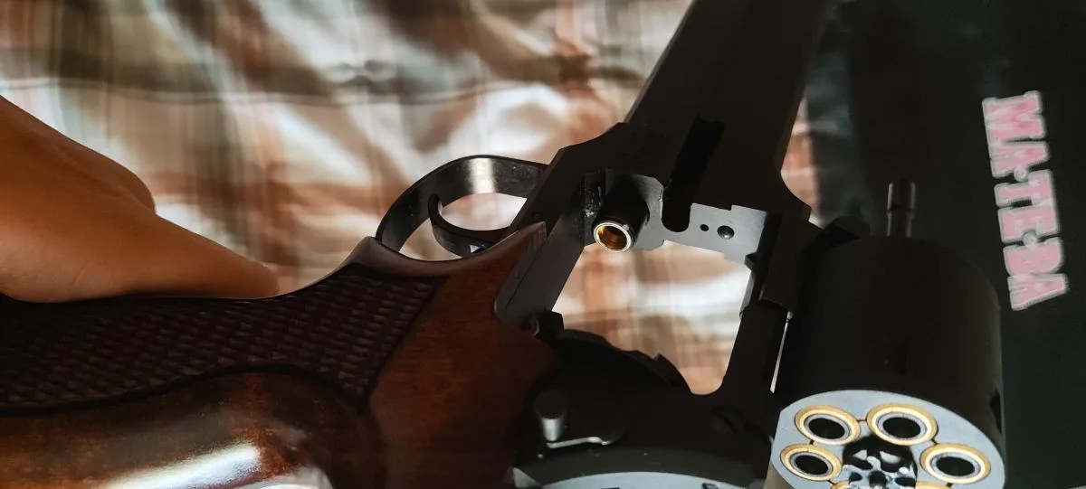 Marushin Mateba 2006M ,ghost in the shell ,muito rara — Pistolas — Airsoft Market PT (foto 4)