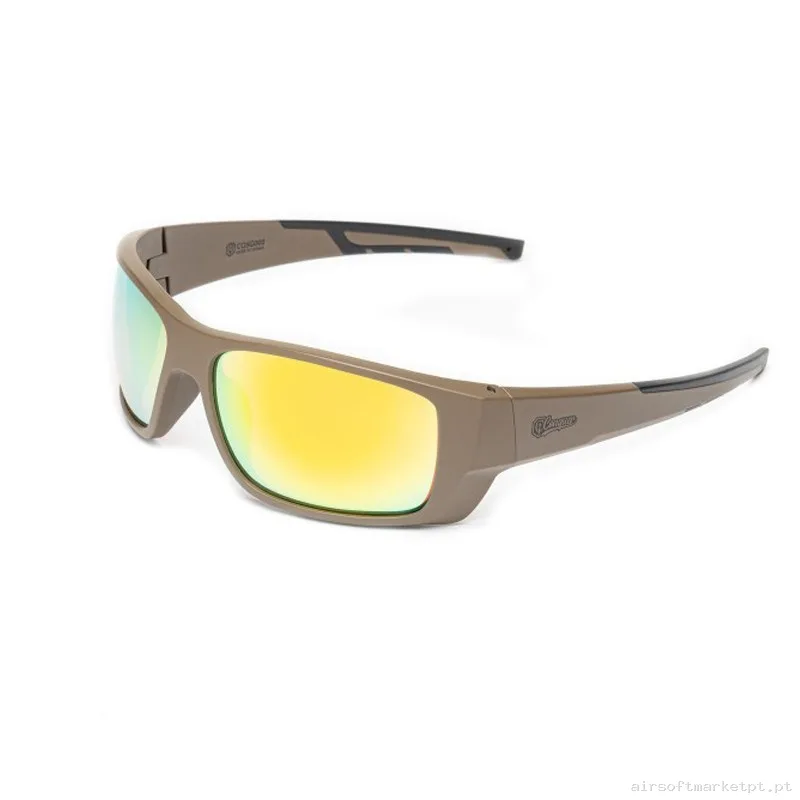 Gafas Raptor Conquer Tan Amarilla — Proteção Ocular & Facial — Airsoft Market PT